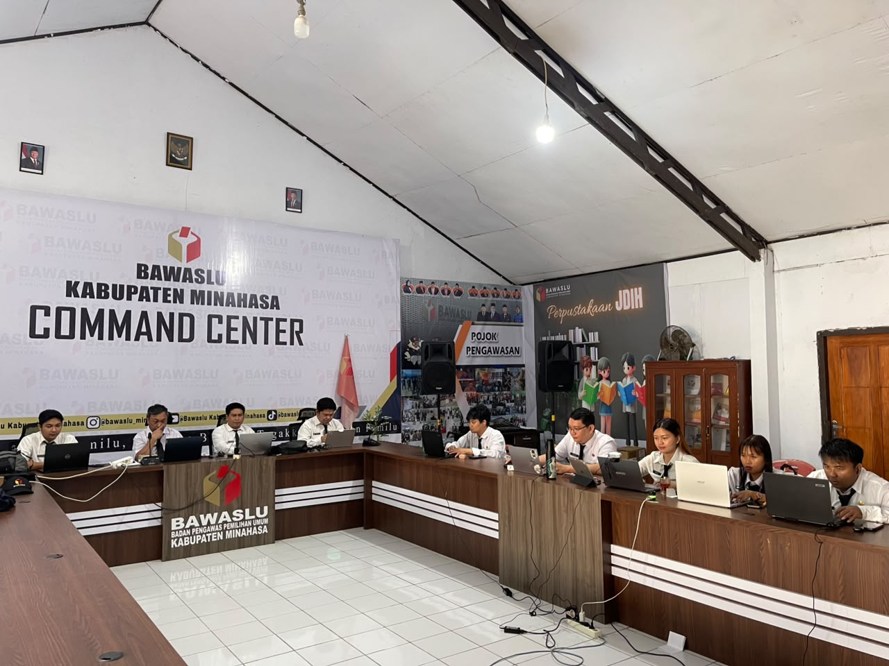 Peserta Orientasi PPPK Gelombang II Kabupaten Minahasa mengikuti kegiatan Penutupan Orientasi PPPK Gelombang II, Jumat (31/7/2026)