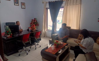 Bawaslu Minahasa melaksanakan Koordinasi dengan Dinas Pendidikan Sulut Cabang Dinas Tomohon-Minahasa (8/10/2025)