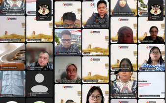 Bawaslu Kabupaten Minahasa mengikuti Rapat Sosialisasi Petunjuk Teknis Indikator Capaian dan Tata Cara Pelaporan Pengembangan Pengawasan Partisipatif yang diselenggarakan Bawaslu Provinsi Sulawesi Utara, Kamis (8/10/2026).